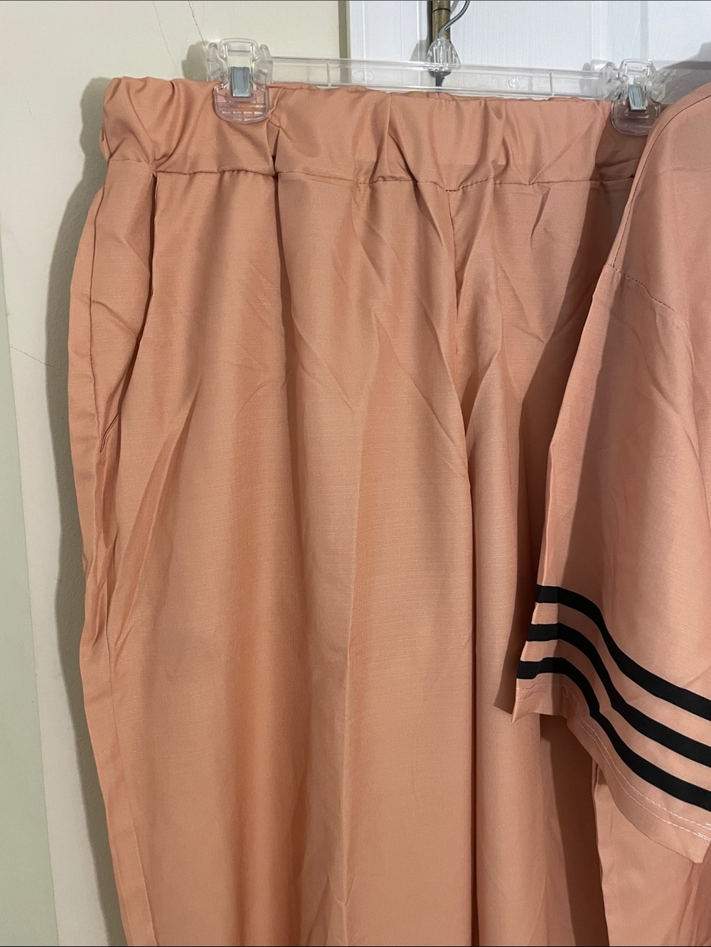 Camel/Black Leisure Skin Pantsuit XL - Picture 4 of 5